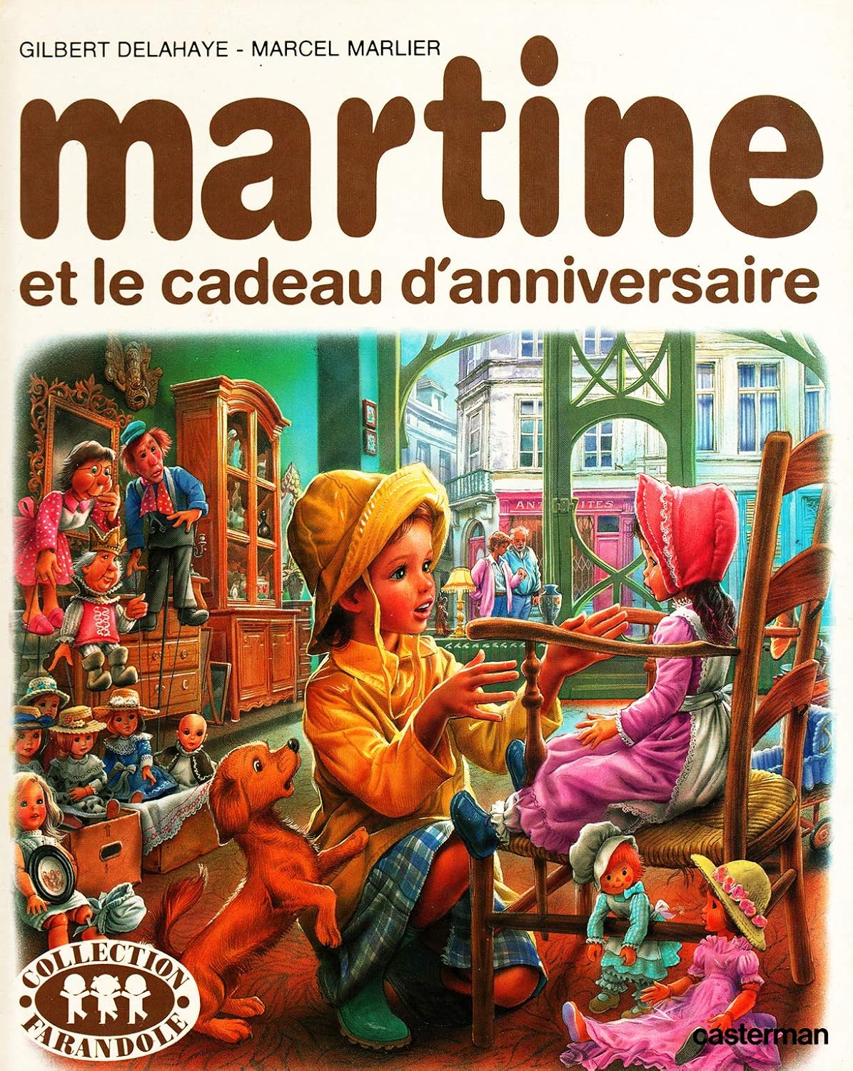 Livre Martine et le cadeau d'anniversaire - Gilbert Delahaye (Livre d'occasion) - ISBN 2203101385