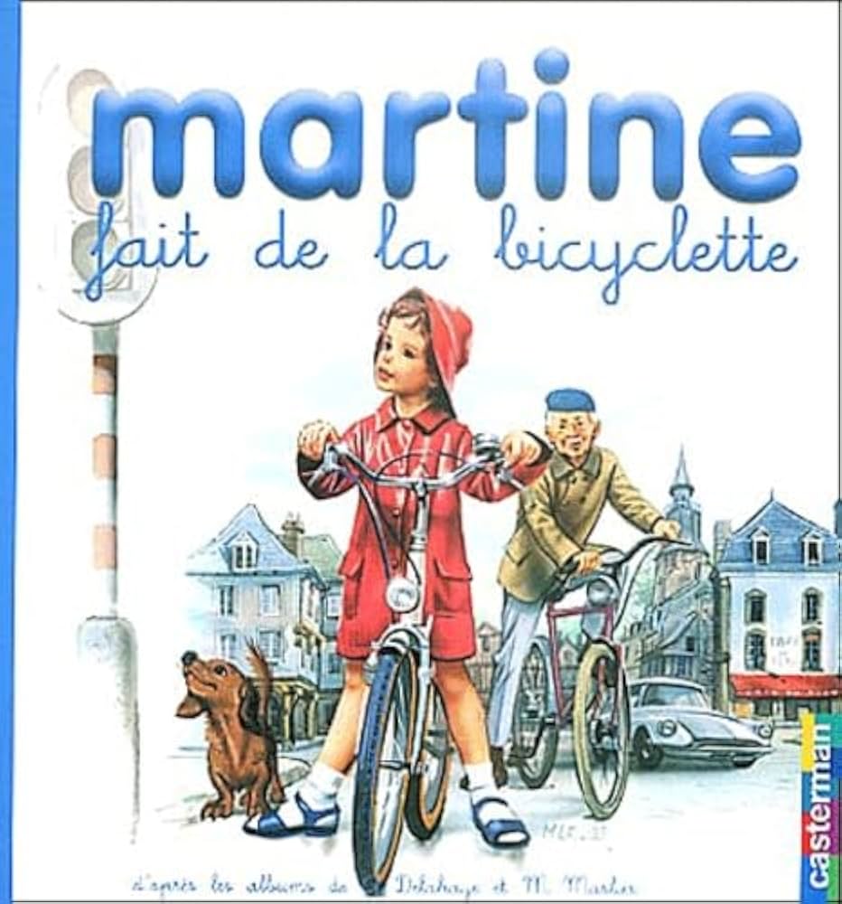 Livre Martine fait de la bicyclette - Gilbert Delahaye (Livre d'occasion) - ISBN 2203111534