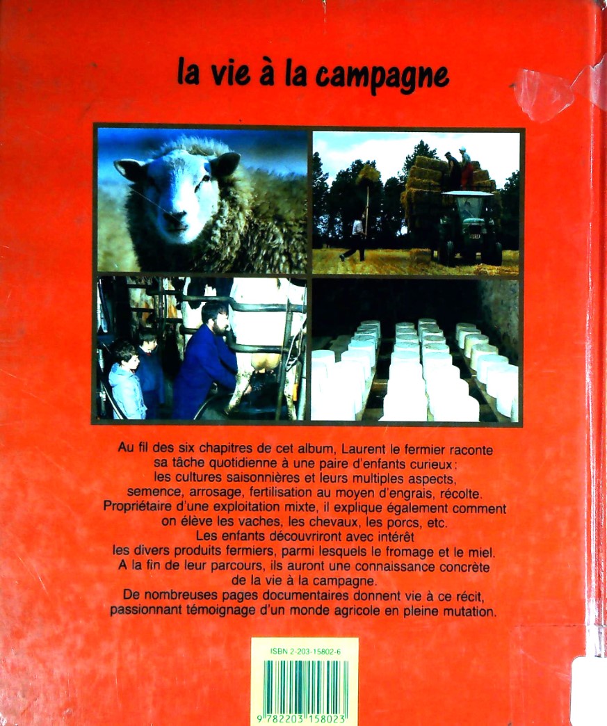 Livre Le fermier raconte : La vie à la campagne - Ingrid Nijkerk (Livre d'occasion) - ISBN 220315...