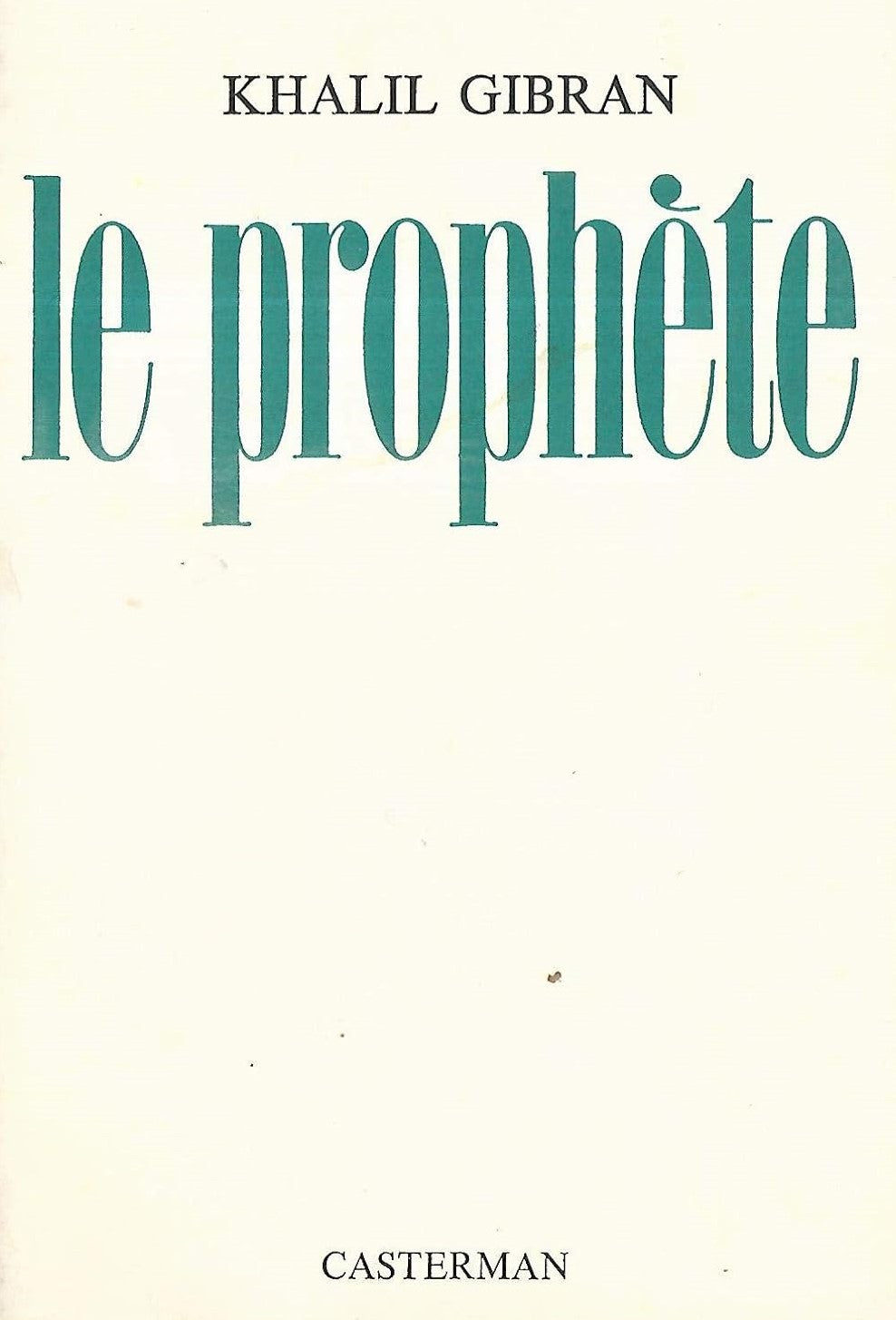 Livre Le prophète - Khalil Gibran (Livre d'occasion) - ISBN 2203231408