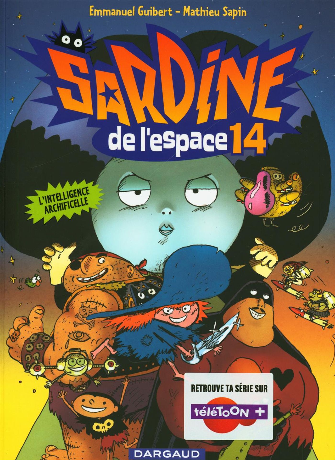 Livre L'intelligence Archificelle - Emmanuel Guibert (Livre d'occasion)