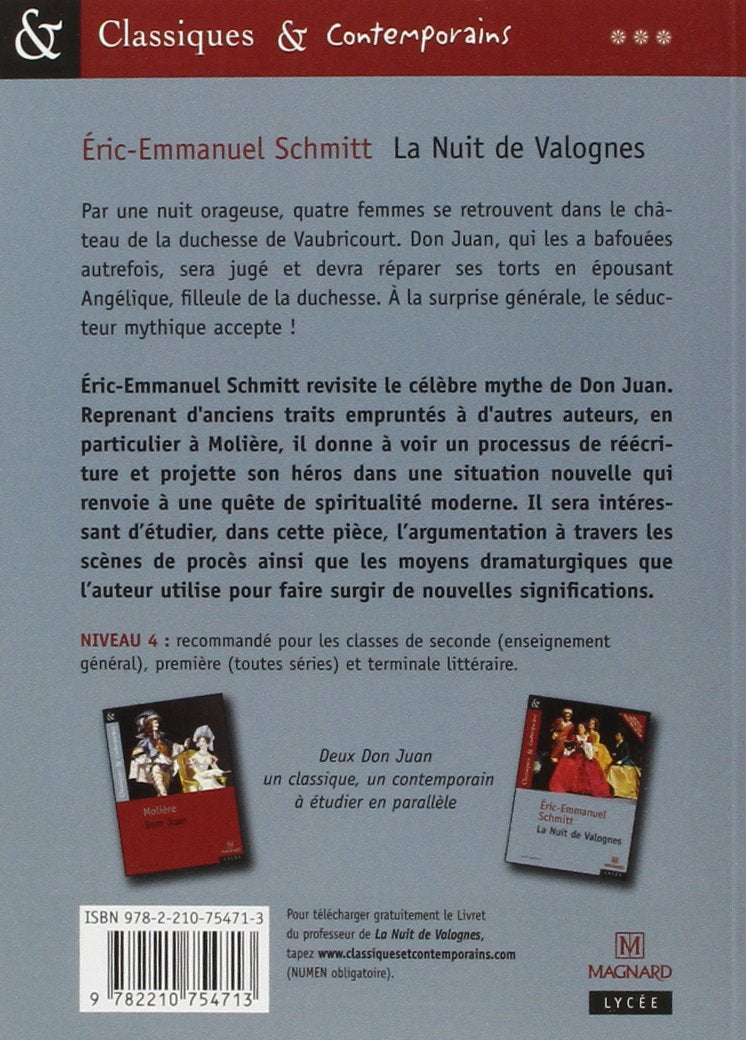 Livre La nuit de Valognes - Éric-Emmanuel Schmitt (Livre d'occasion) - ISBN 2210754712