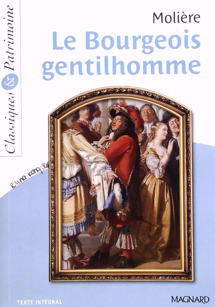 Livre Le Bourgeois gentilhomme - Molière (Livre d'occasion) - ISBN 2210760771