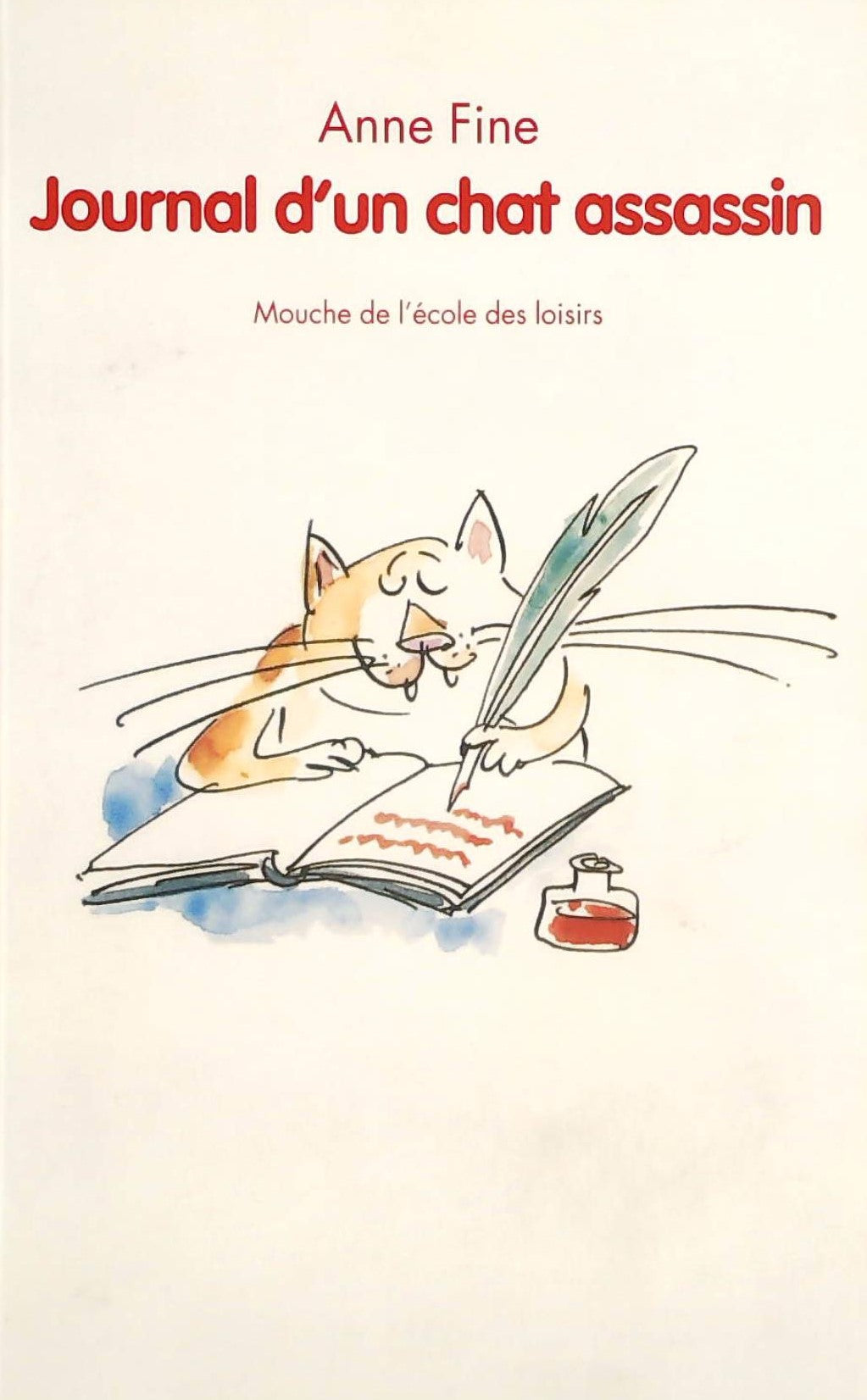 Livre Journal d'un chat assassin - Anne Fine (Livre d'occasion) - ISBN 2211042872