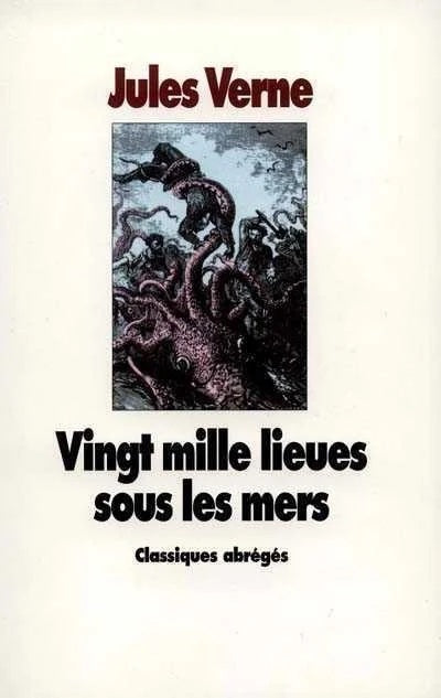 Livre Vingt mille lieues sous les mers - Jules Verne (Livre d'occasion) - ISBN 2211045103