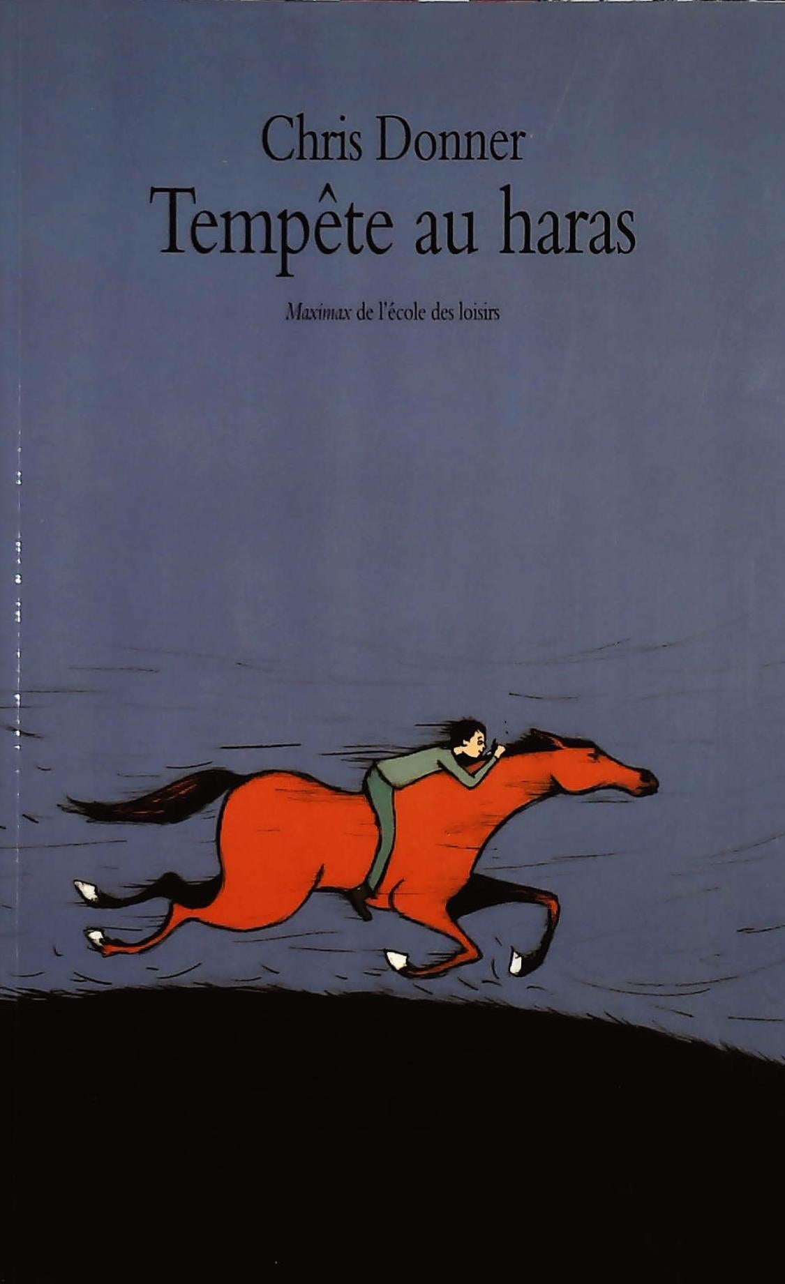Livre Tempête au haras - Chris Donner (Livre d'occasion) - ISBN 2211210333