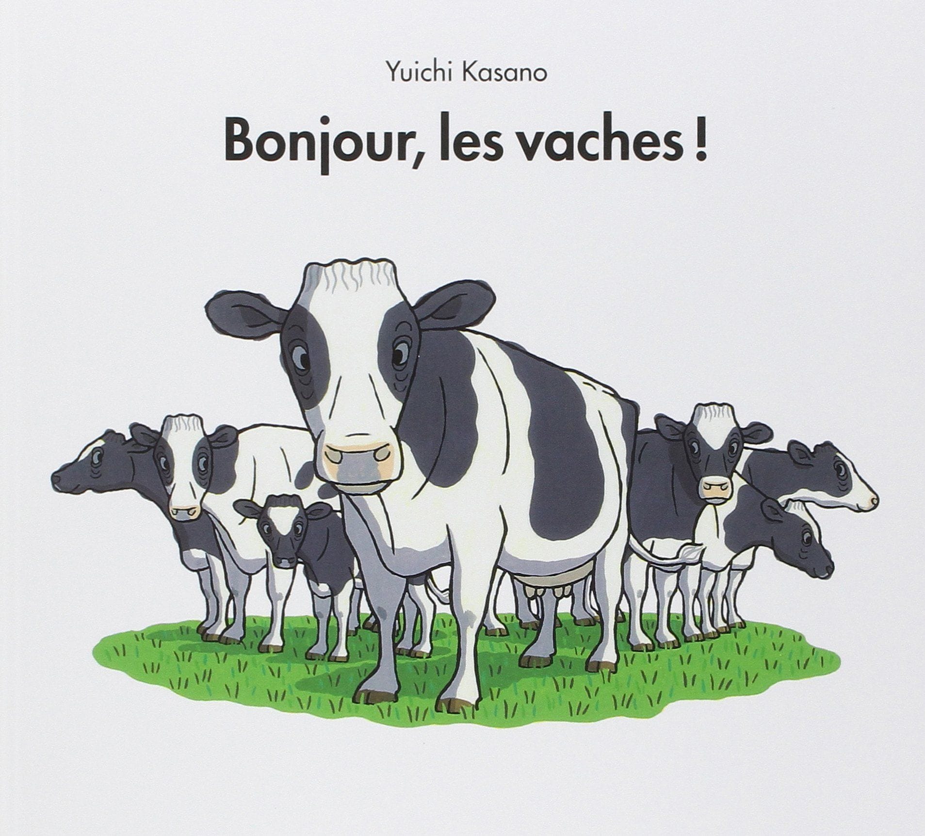 Livre Bonjour, les vaches! - Yuichi Kasano (Livre d'occasion)