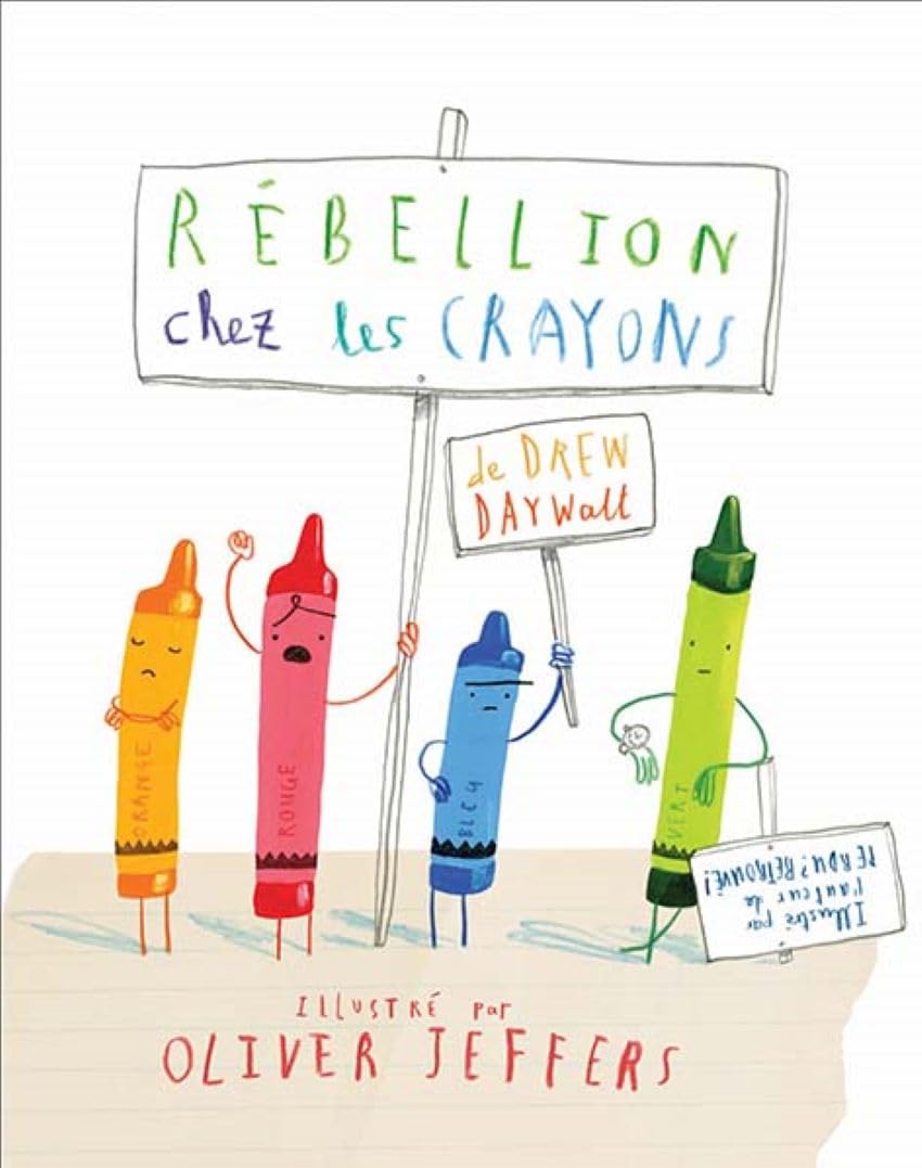 Livre Rébellion chez les crayons - Drew Daywall (Livre neuf) - ISBN 2211227465