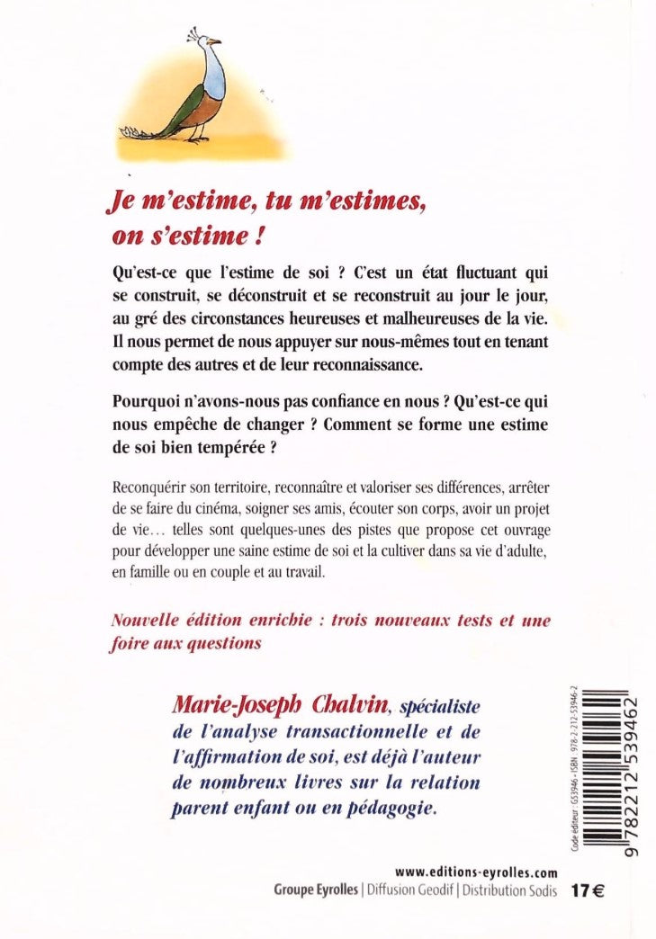 Livre L'estime de soi : Apprendre à s'aimer avec ou sans les autres - Marie-Joseph Chalvin (Livre...