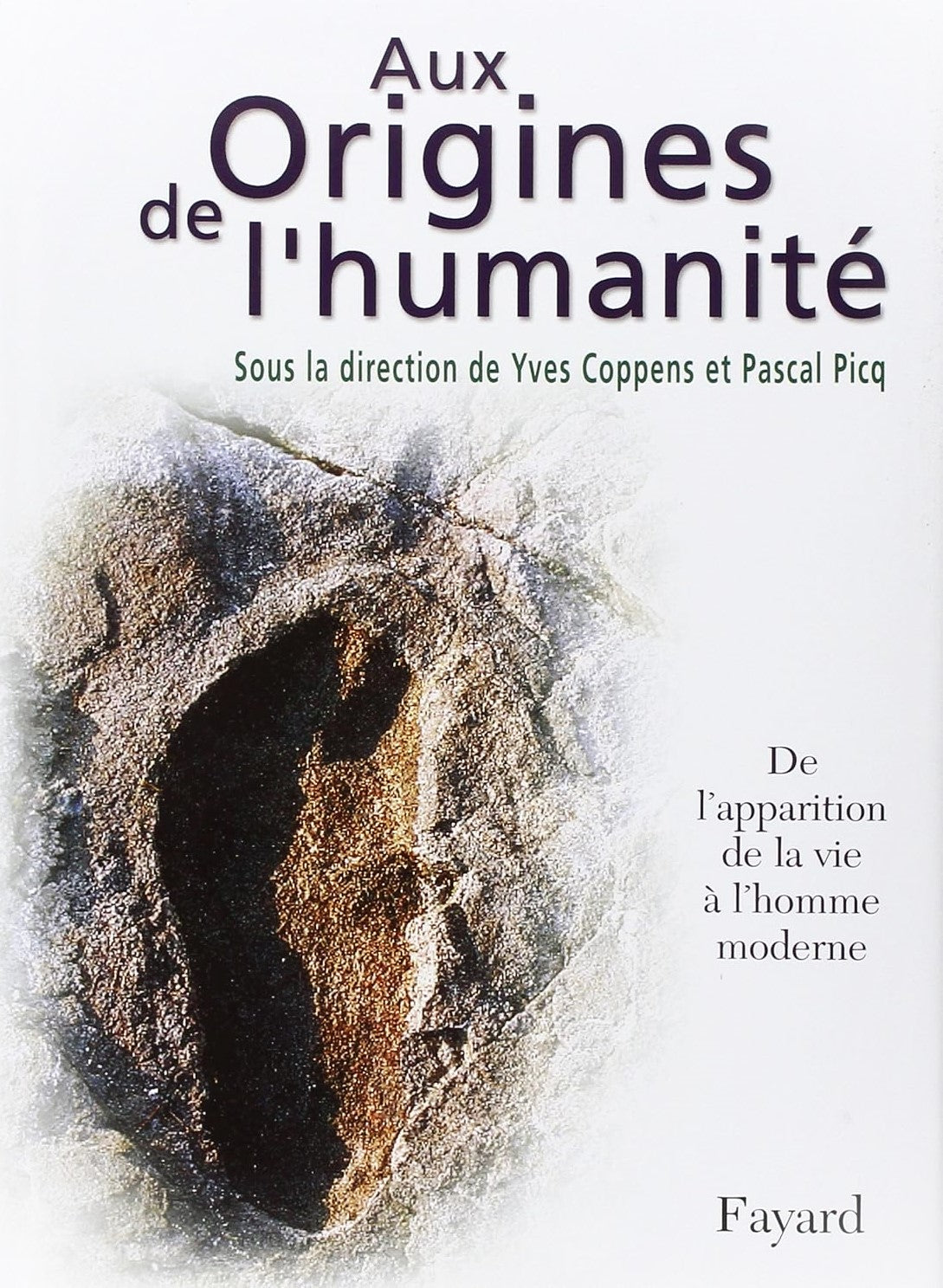 Livre Aux origines de l'humanité : De l'apparition de la vie à l'homme moderne - Collectif (Livre...