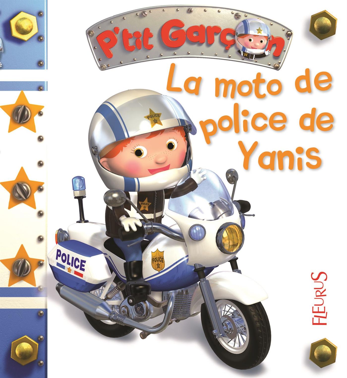 Livre La moto de police de Yanis - Emilie Beaumont (Livre d'occasion)