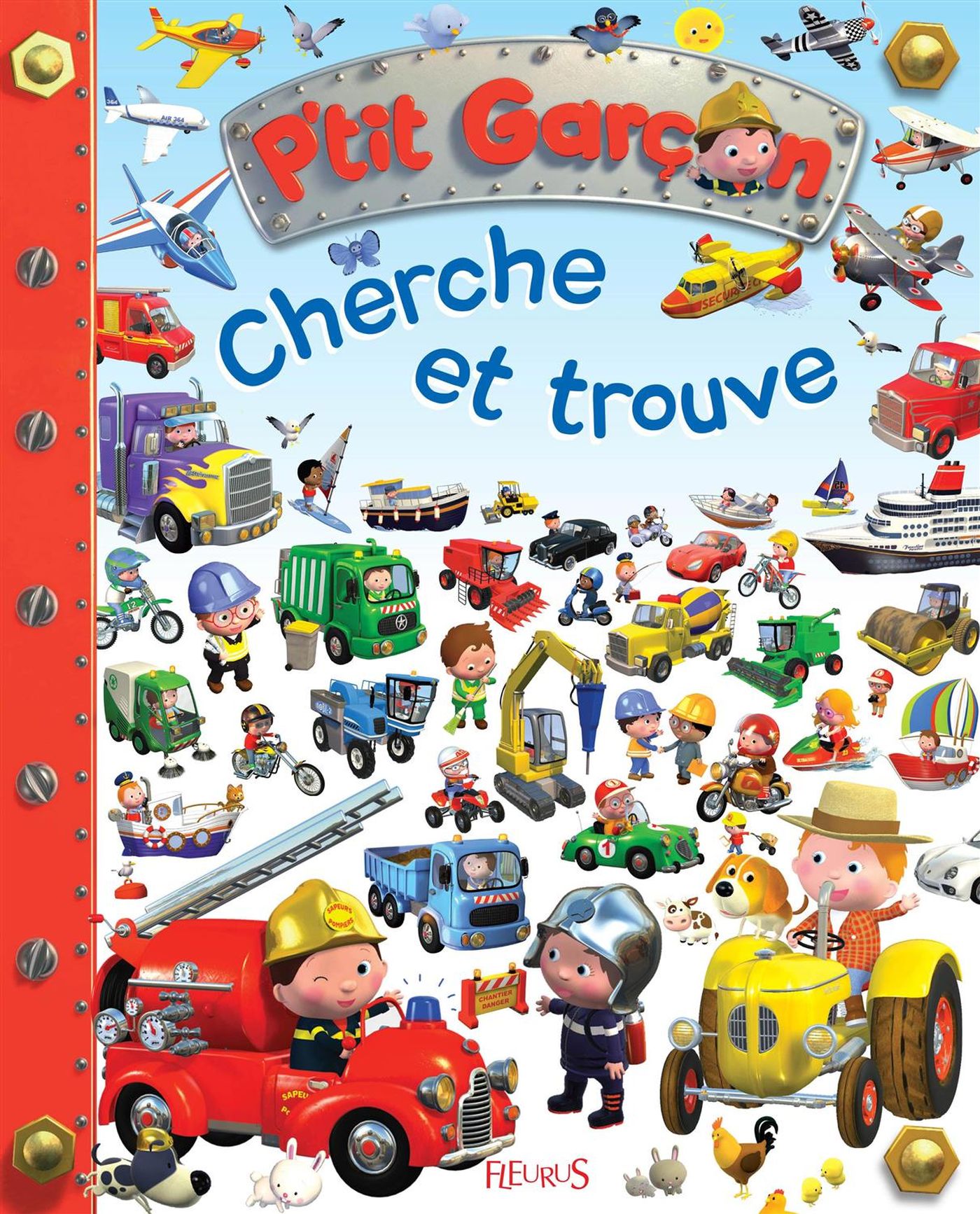 P'tit Garçon : Cherche et trouve - Nathalie Bélineau