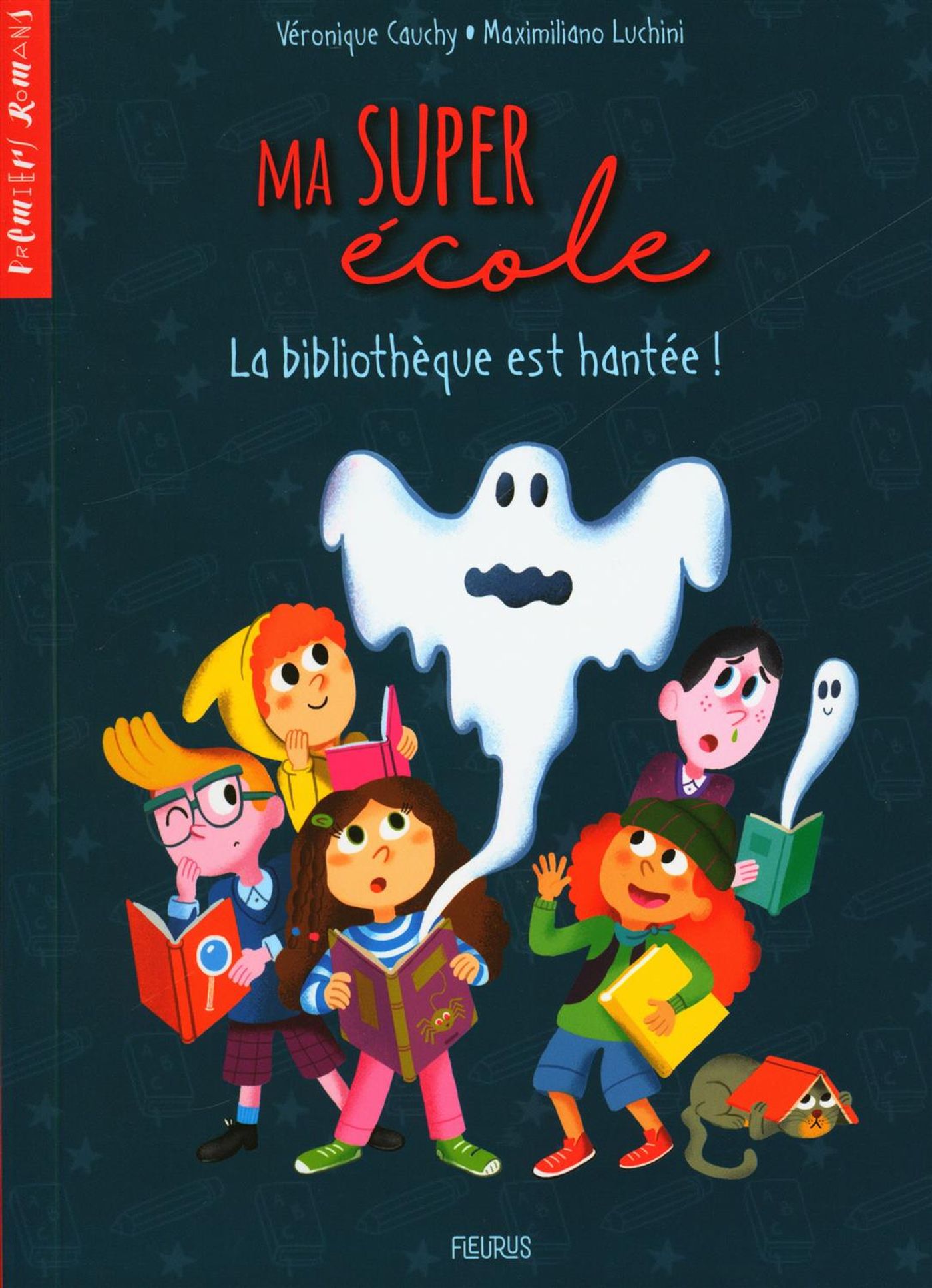 Livre La bibliothèque est hantée! - Véronique Cauchy (Livre neuf)