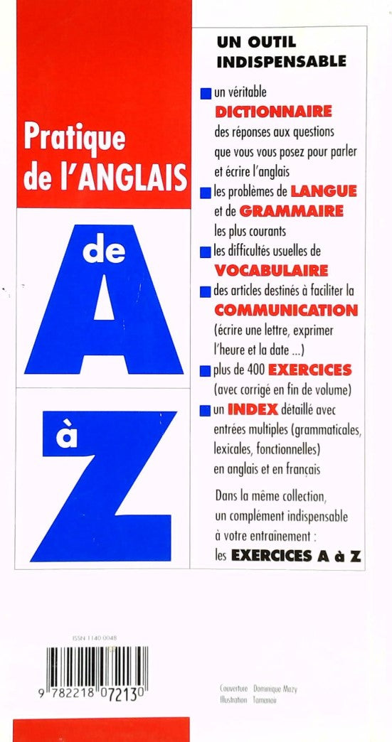 Livre Pratique de l'anglais de A à Z - Michael Swan (Livre d'occasion) - ISBN 2218072130