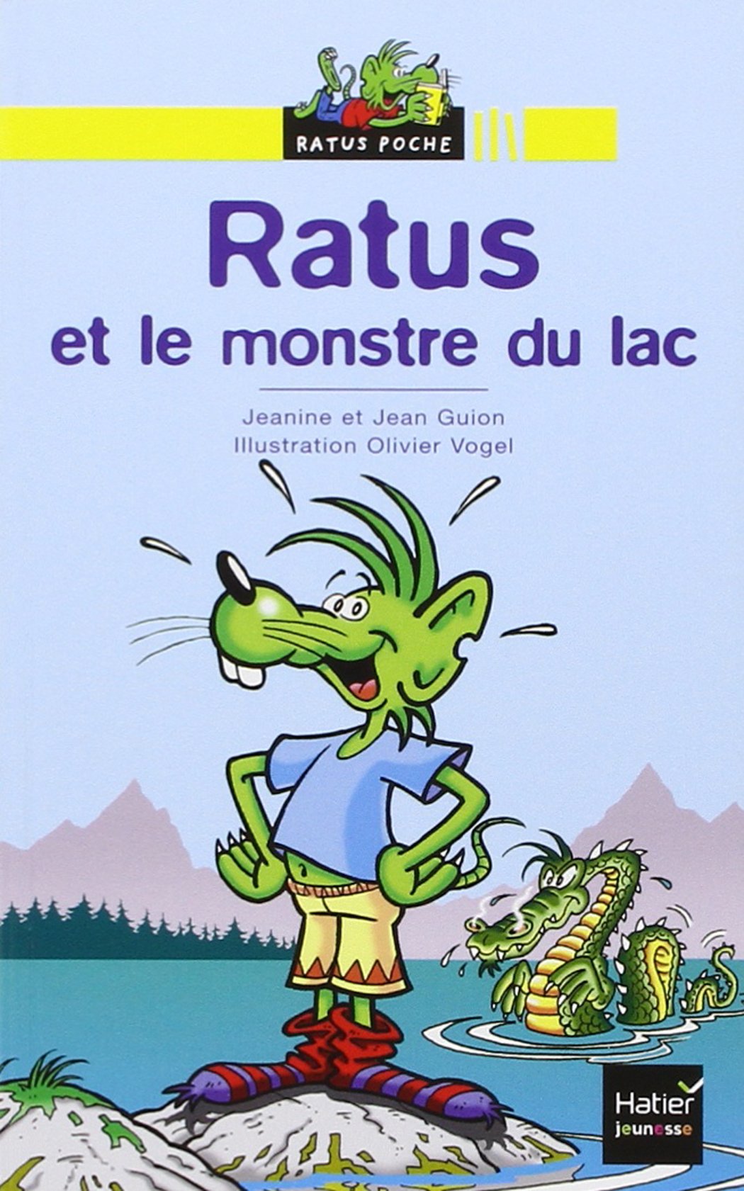 Livre Ratus et le monstre du lac - Jeanine et Jean Guion (Livre d'occasion)