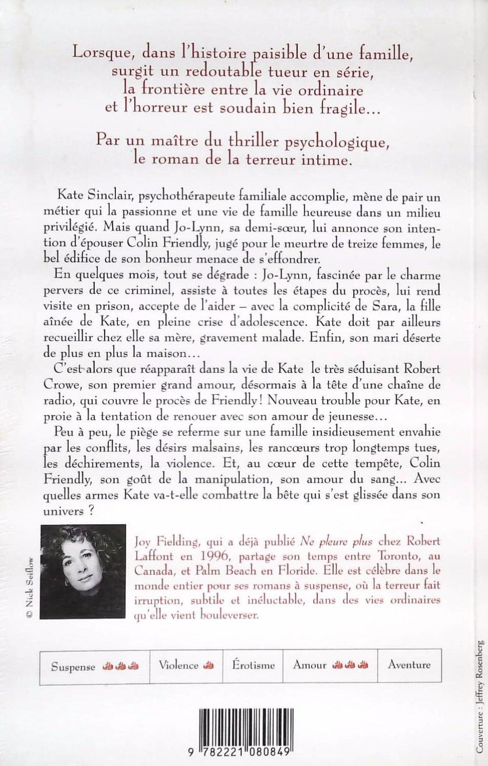 Livre Vies éclatees - Joy Fielding (Livre d'occasion) - ISBN 222108084X