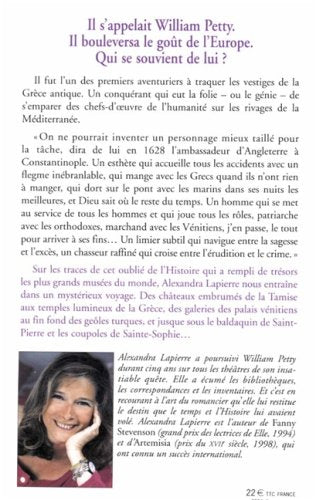 Livre Le voleur d'éternité : la vie aventureuse de William Petty, érudit, esthète et brigand - Al...