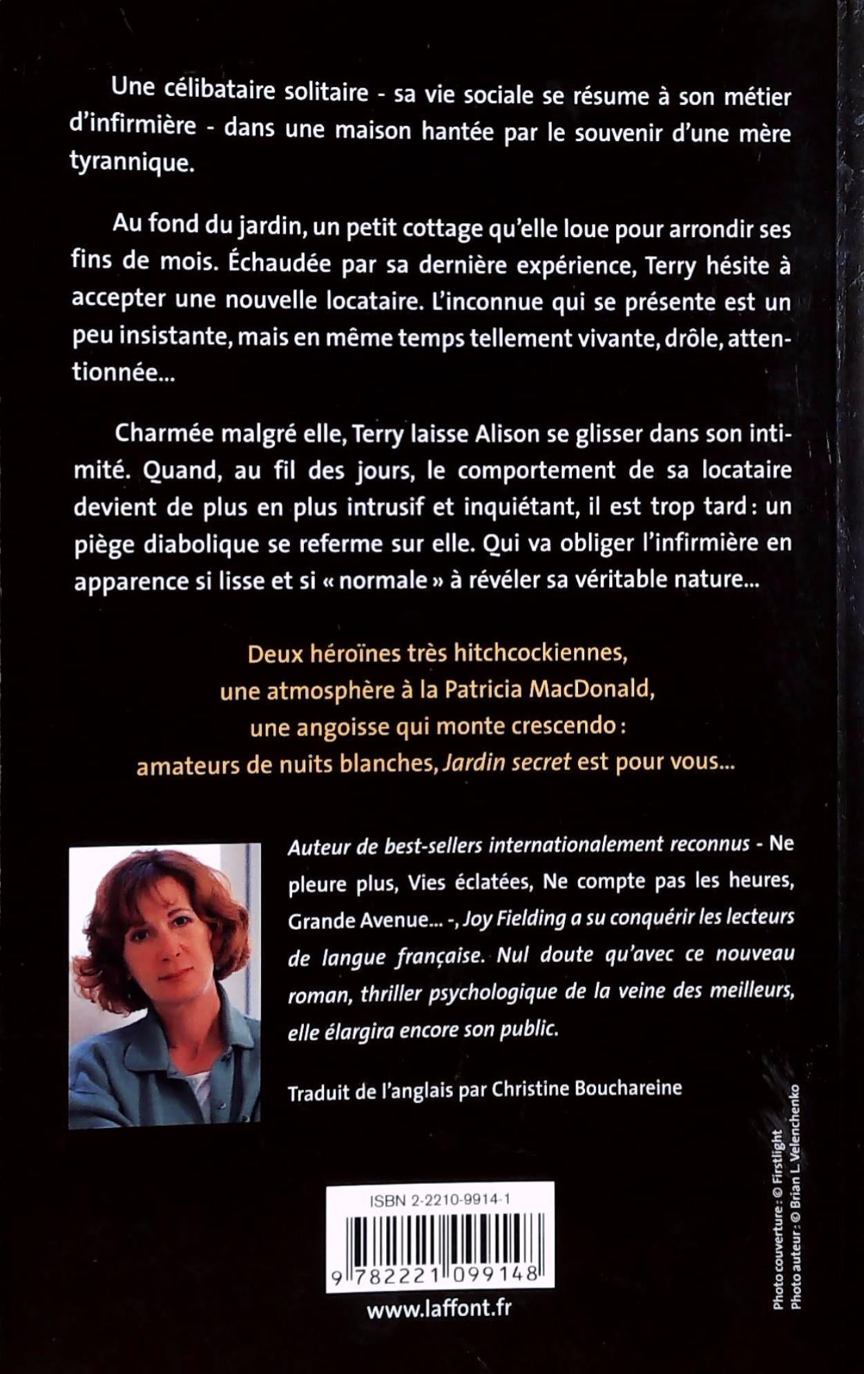 Jardin secret (Joy Fielding)