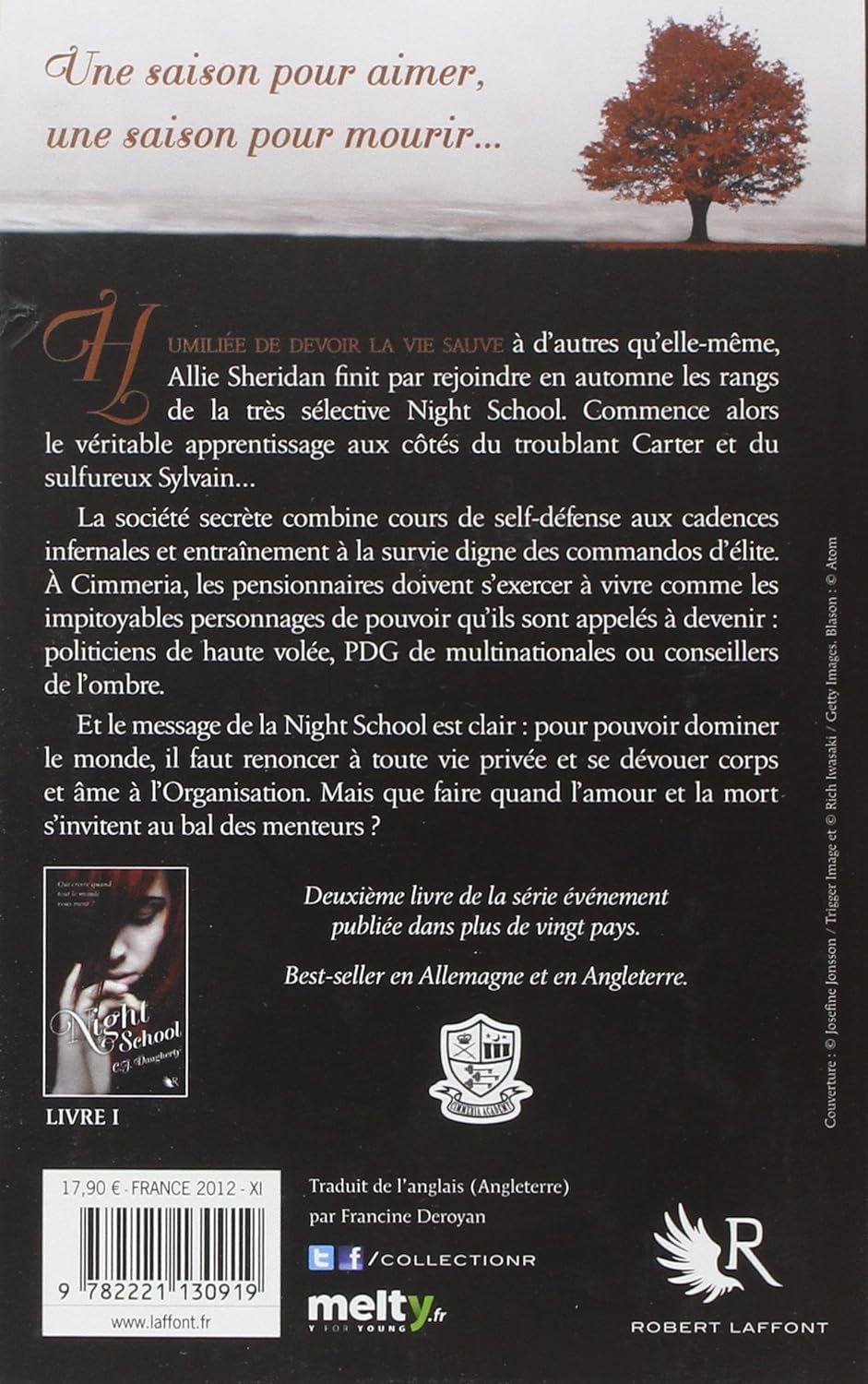 Livre Héritage - C.J. Daugherty (Livre d'occasion) - ISBN 222113091X