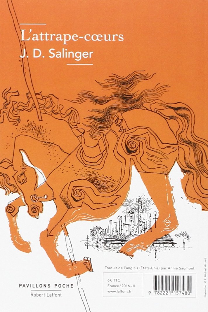 Livre L'attrape-coeurs - J.D. Salinger (Livre d'occasion) - ISBN 2221157486