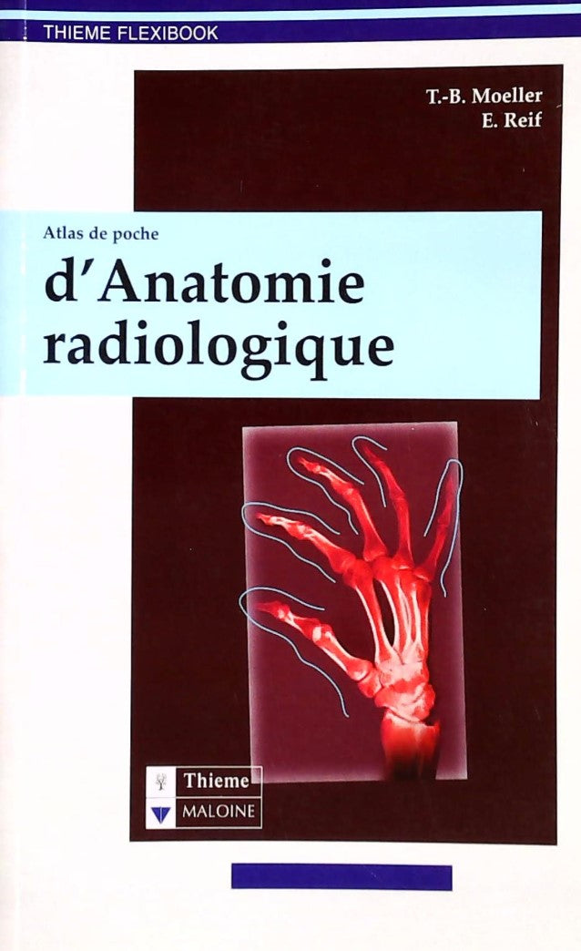 Livre Atlas de poche d'anatomie radiologique - T.-B. Moeller (Livre d'occasion) - ISBN 2224028318
