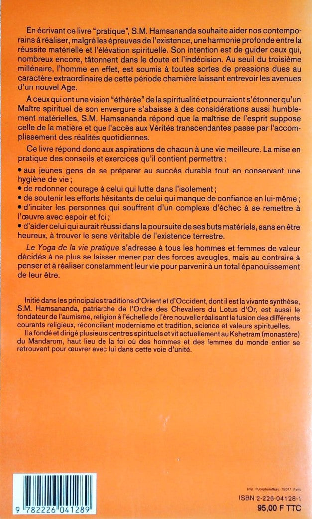 Le yoga de la vie pratique : Succès présent et futur (11e édition) (S.M. Hamsananda)