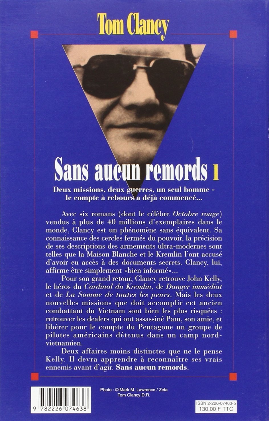 Livre Sans aucun remords (Tom Clancy) (Livre d'occasion) - ISBN 2226074635