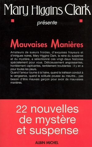 Livre Mauvaises manières (Mary Higgins Clark) (Livre d'occasion) - ISBN 2226092242