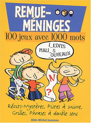 Livre Remue-méninges : 100 jeux avec 1000 mots (Livre d'occasion) - ISBN 2226141340