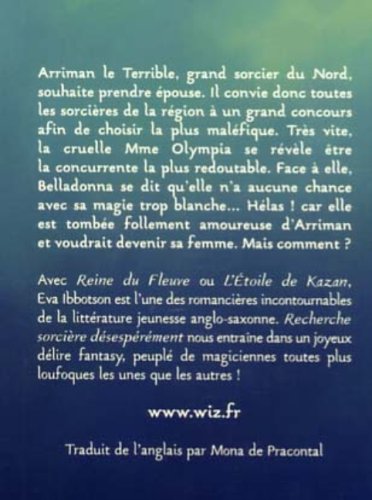Livre Recherche sorcière désespérément - Eva Ibbotson (Livre d'occasion) - ISBN 2226170502