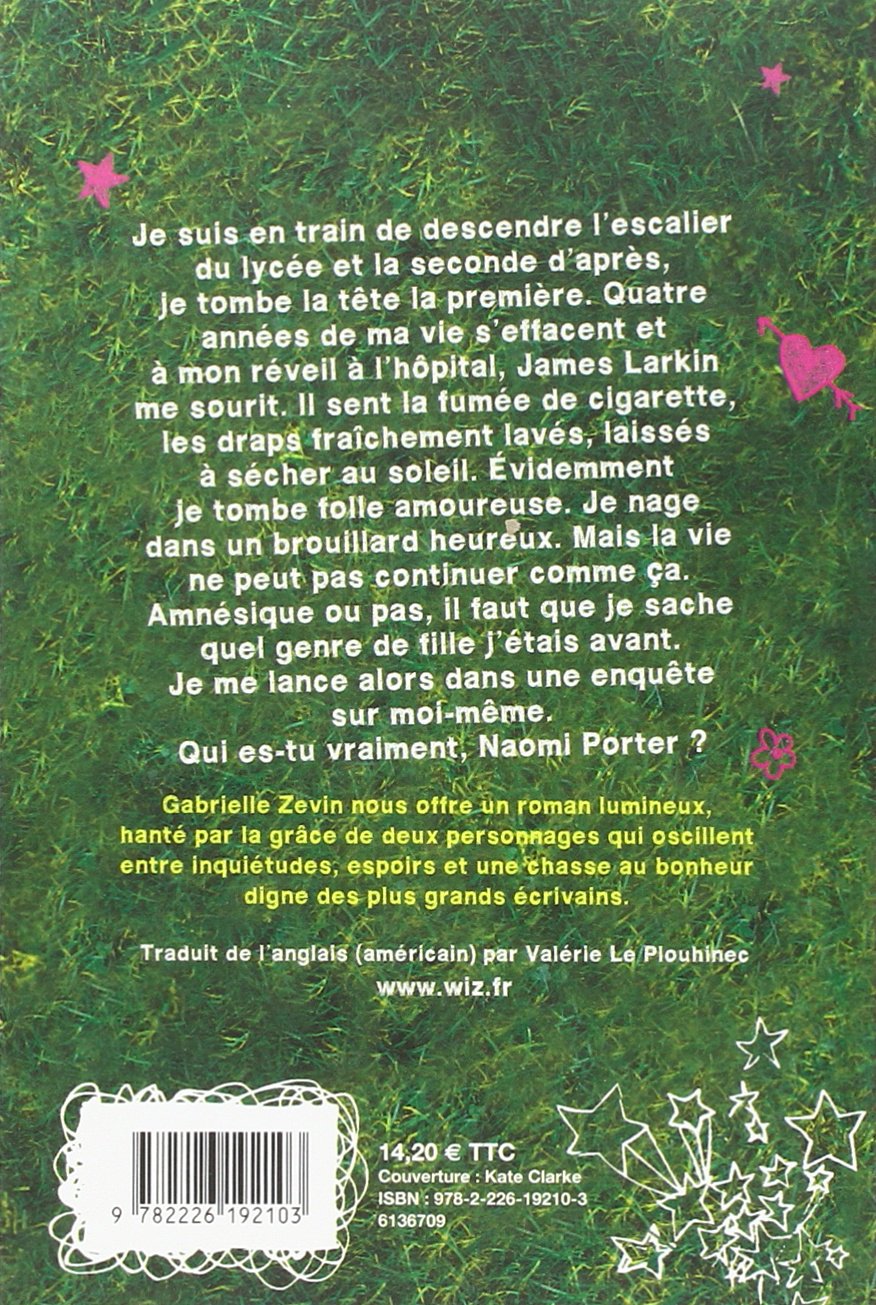 Livre Je ne sais plus pourquoi je t'aime - Gabrielle Zevin (Livre d'occasion) - ISBN 2226192107