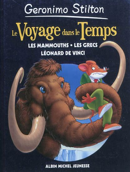 Livre Les mammouths - Les grecs - Léonard De Vinci - Geronimo Stilton (Livre d'occasion) - ISBN 2...