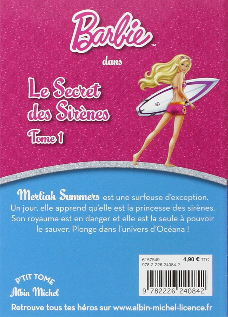 Livre Barbie dans le secret des sirènes - Collectif (Livre d'occasion) - ISBN 2226240845
