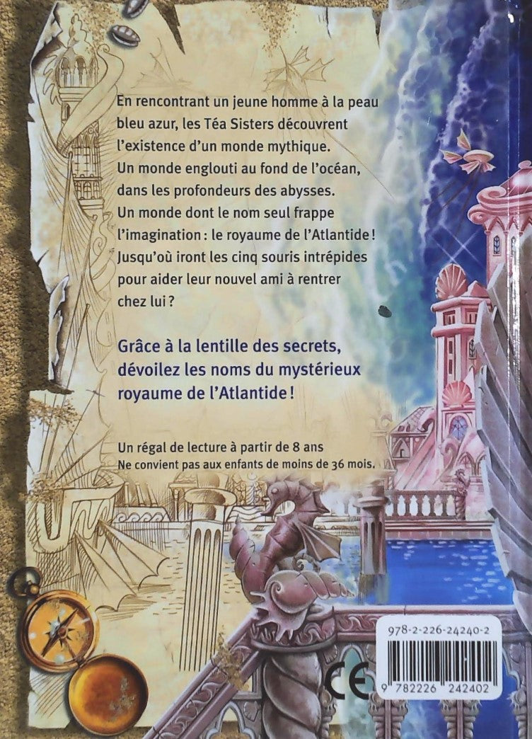 Livre Le prince de l'Atlantide - Téa Stilton (Livre d'occasion) - ISBN 2226242406