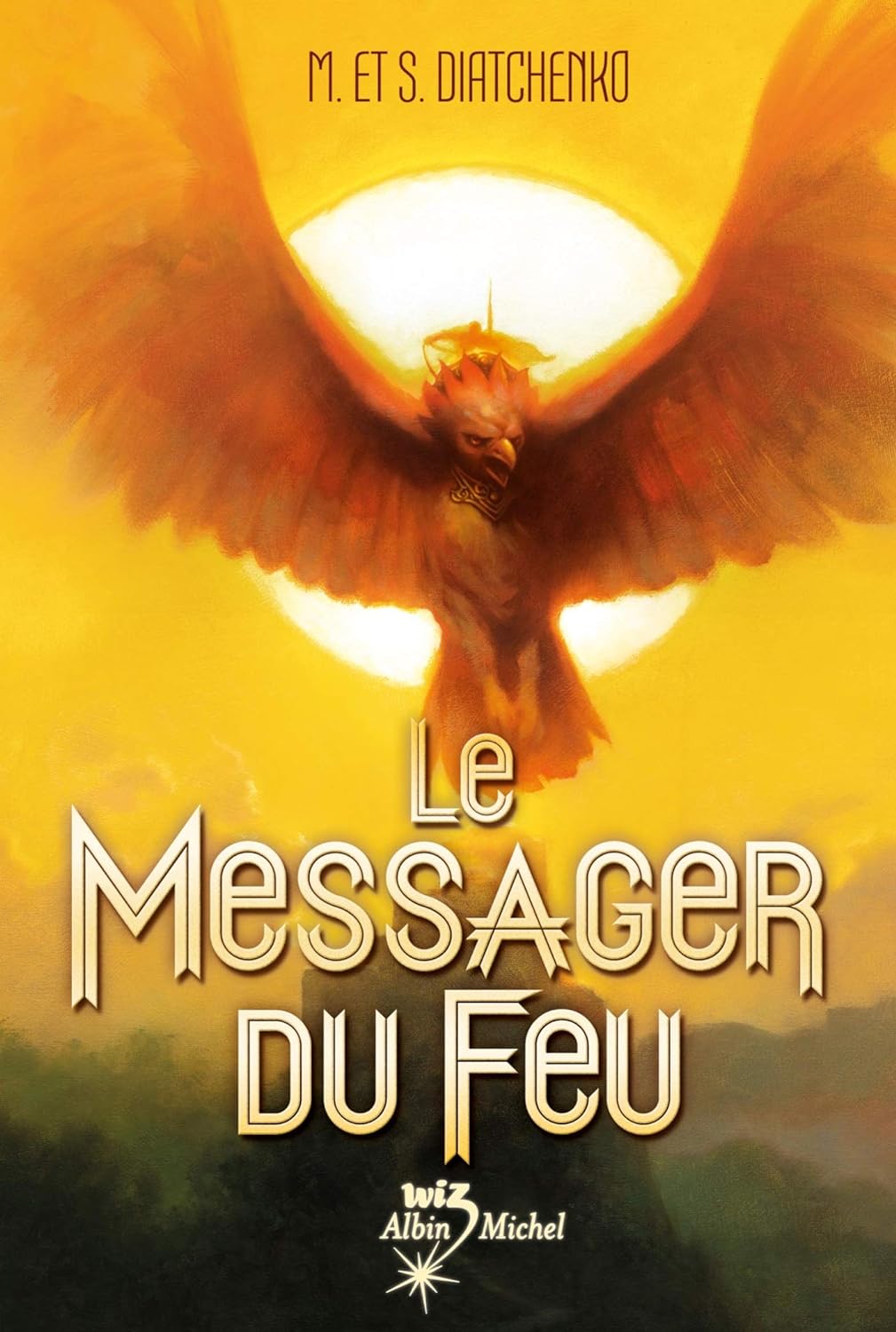 Livre Le messager du feu - Marina Diatchenko (Livre d'occasion) - ISBN 2226243550