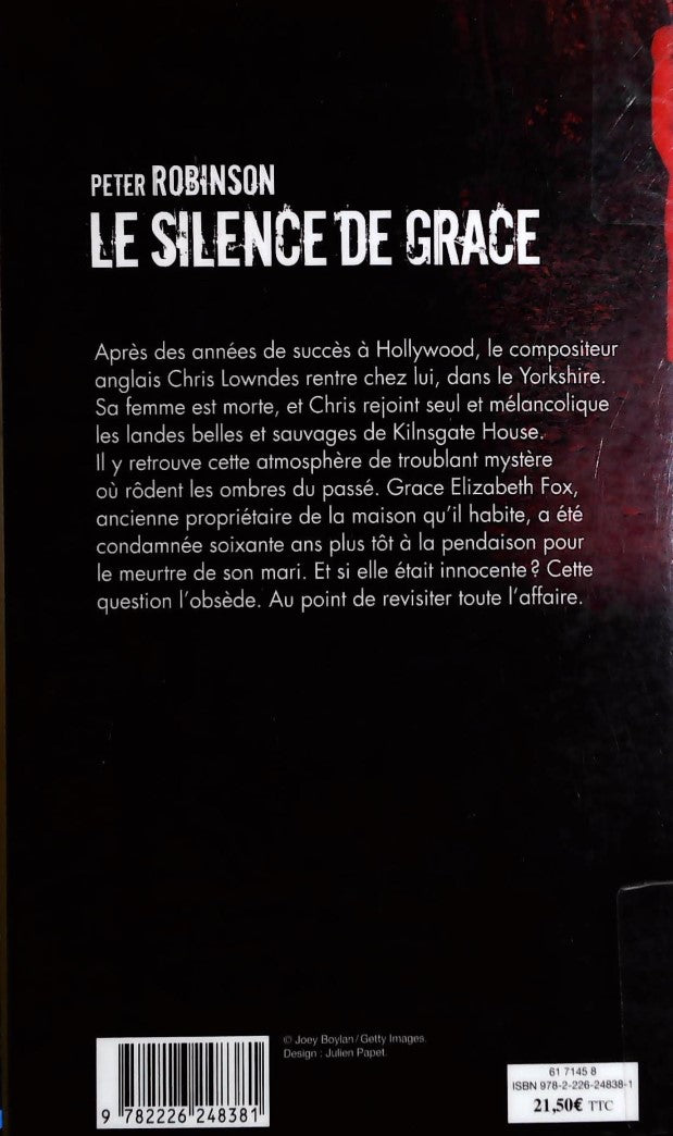 Le silence de Grace (Peter Robinson)