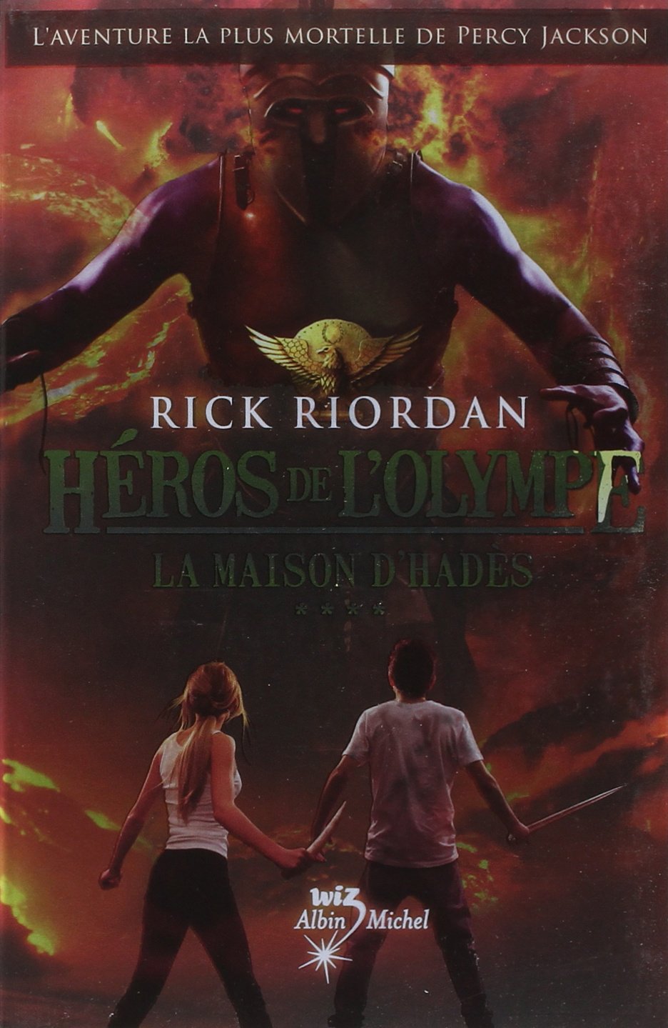 Livre ISBN 2226254927 Héros de l'Olympe # 4 : La maison d'Hadès (Rick Riordan)