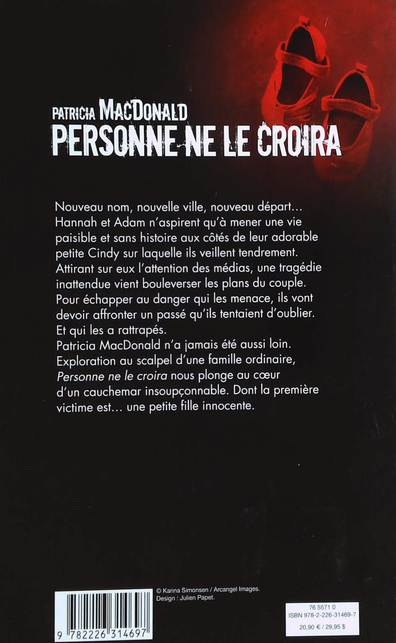 Livre Personne ne le croira (Patricia Macdonald) (Livre d'occasion) - ISBN 2226314695
