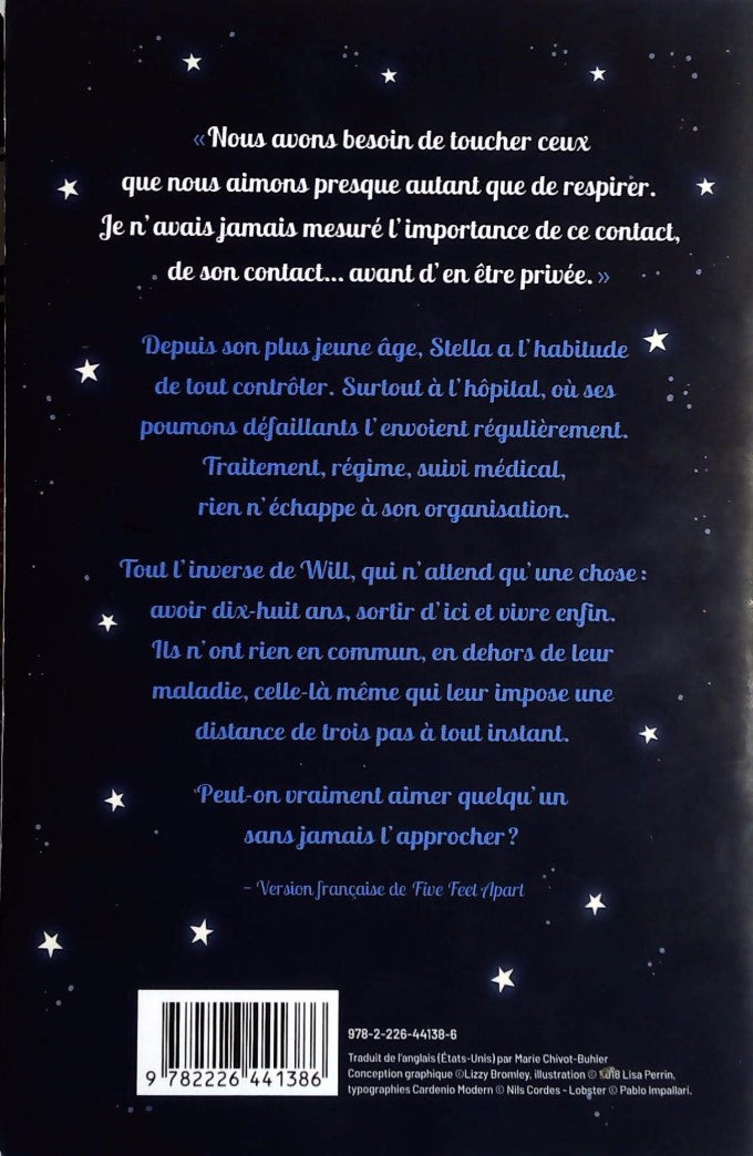 Livre À cinq pieds de toi - Rachael Lippincott (Livre d'occasion) - ISBN 2226441387