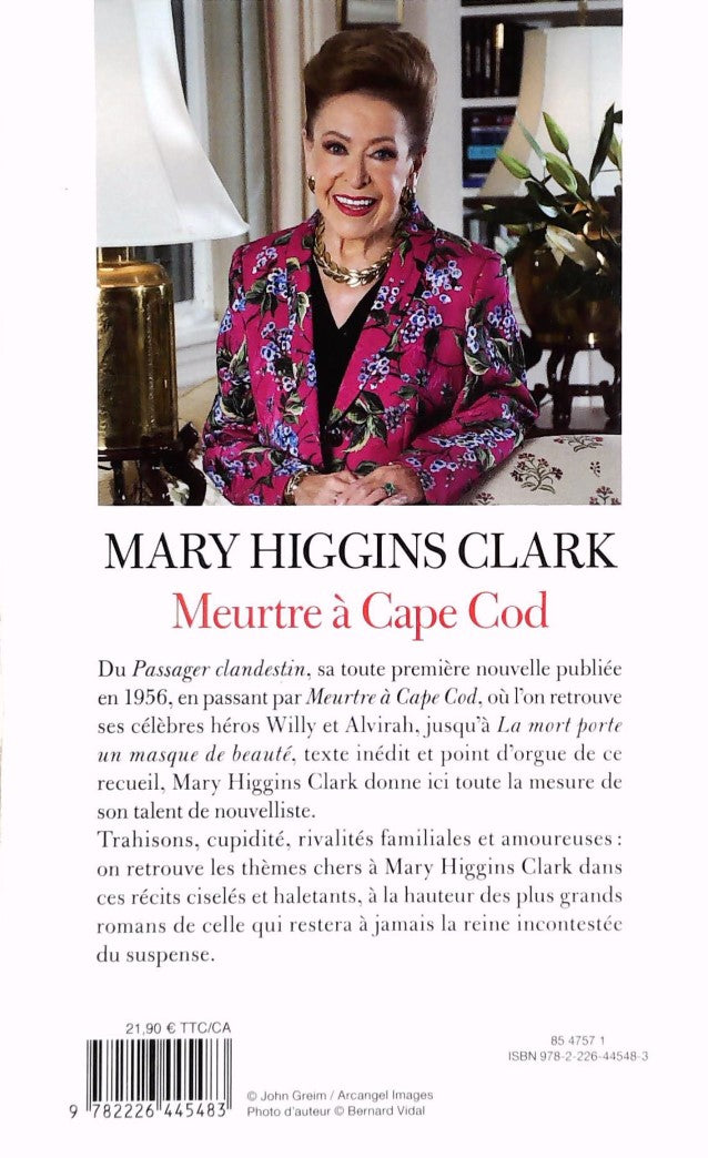 Livre Meurtre à Cape Cod (Mary Higgins Clark) (Livre d'occasion) - ISBN 222644548X