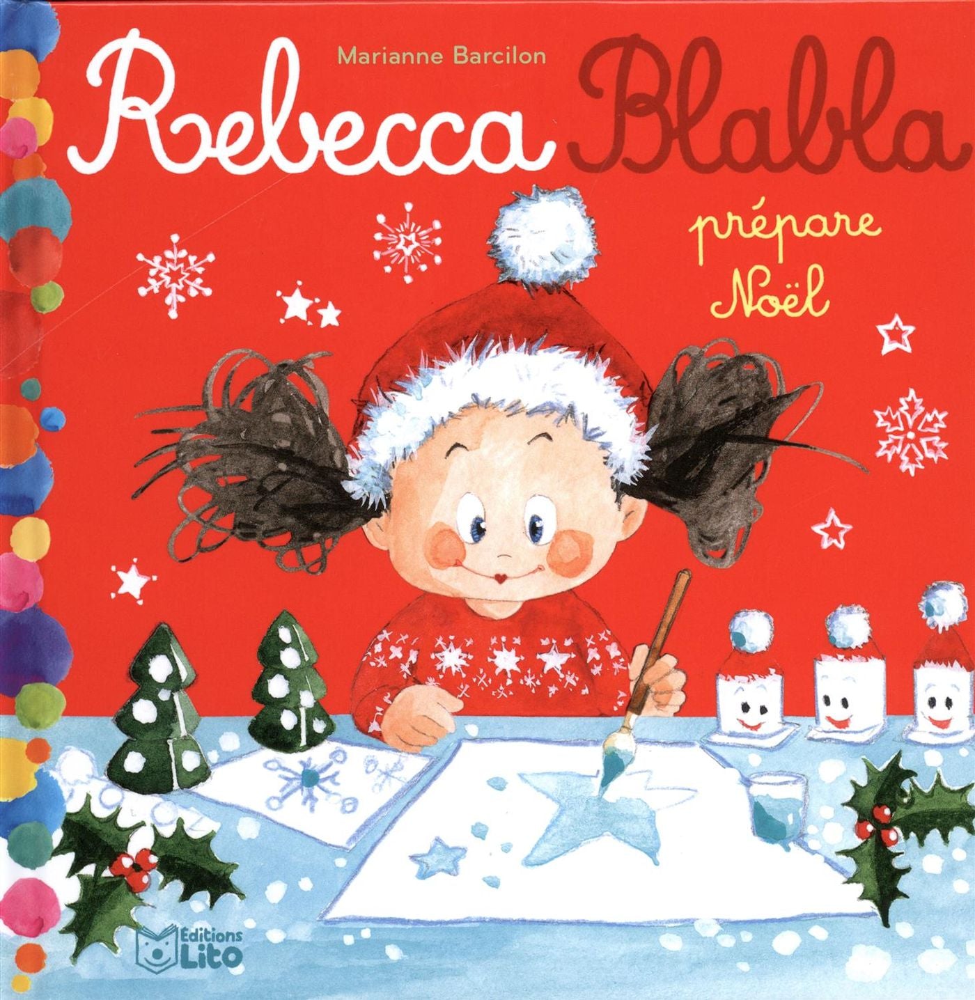 Livre Rebecca Blabla prépare Noël - Marianne Barcilon (Livre d'occasion) - ISBN 2244400603