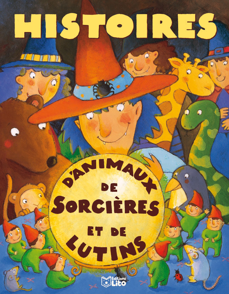 Livre Histoires d'animaux, de sorcières et de lutins - Collectif (Livre d'occasion) - ISBN 224441...
