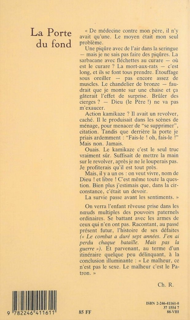 La porte du fond (Christiane Rochefort)