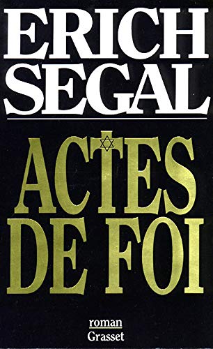 Livre Actes de foi - Erich Segal (Livre d'occasion) - ISBN 2246445817