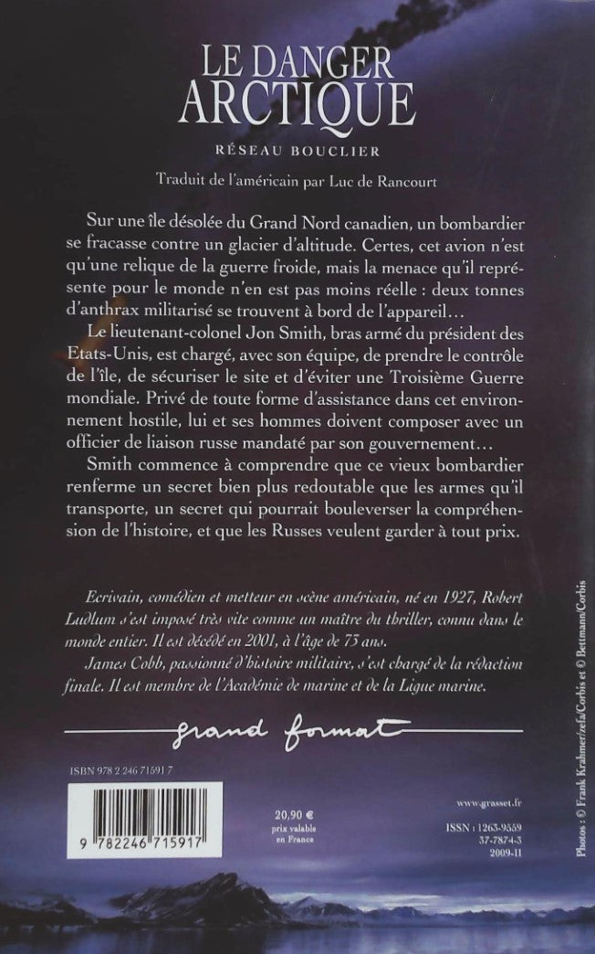Livre Le danger Arctique (James Cobb) (Livre neuf) - ISBN 2246715911
