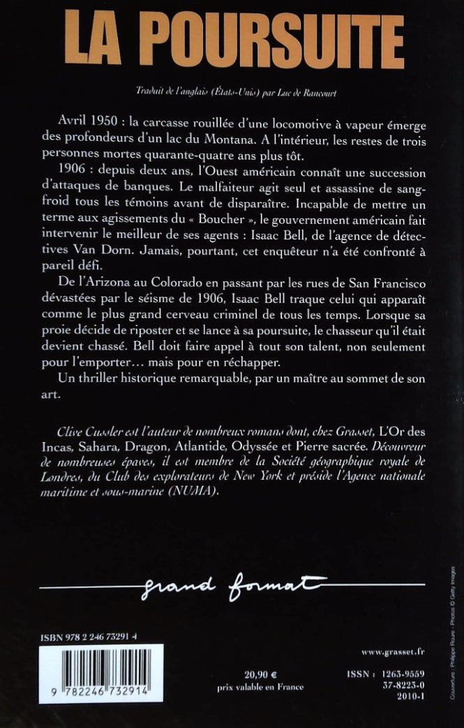 La poursuite (Clive Cussler)