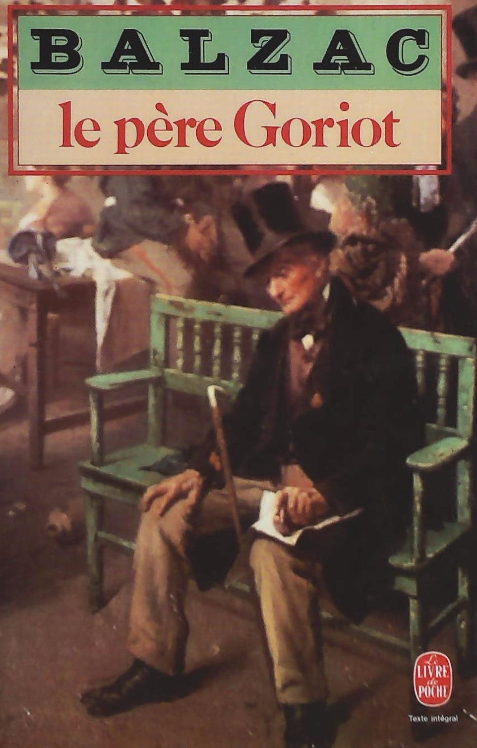Livre ISBN Le père Goriot (Balzac)