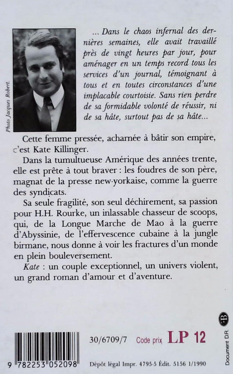 Livre Kate - Paul-Loup Sulitzer (Livre d'occasion) - ISBN 2253052094