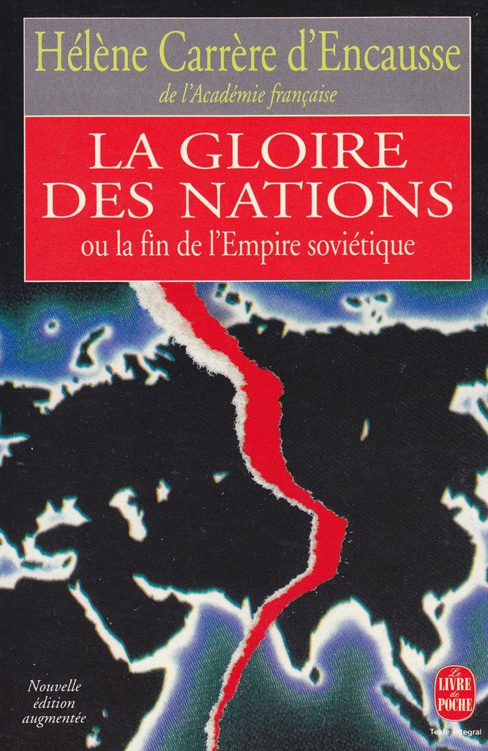 Livre La gloire des nations ou la fin de l'Empire soviétique - Hélène Carrère d'Encausse (Livre d...