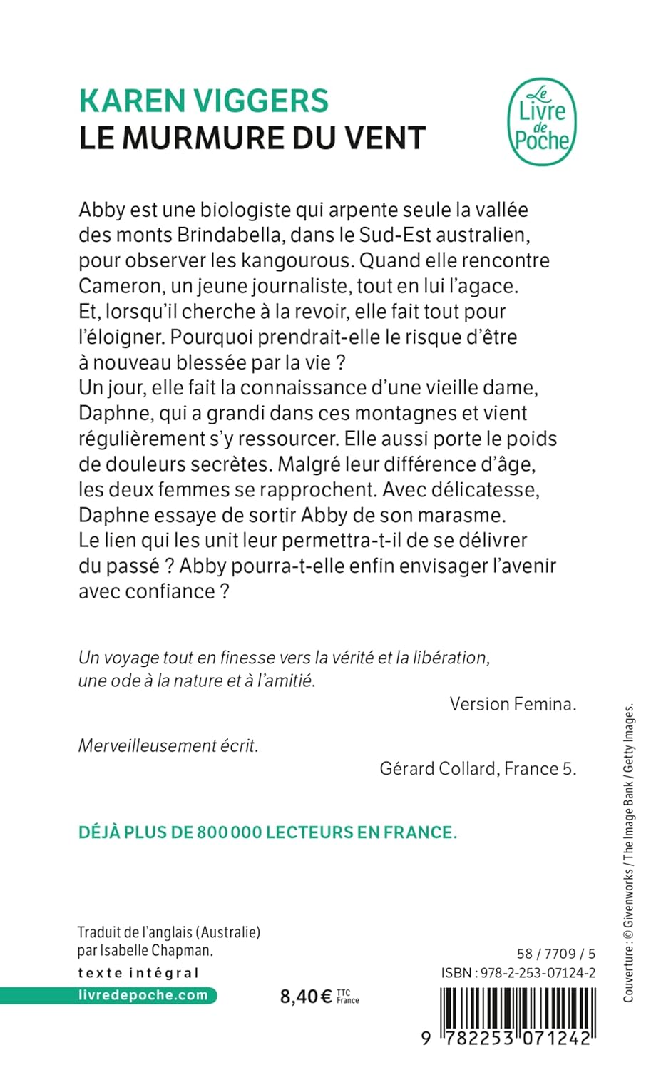 Livre Le murmure du vent - Karen Viggers (Livre d'occasion) - ISBN 2253071242